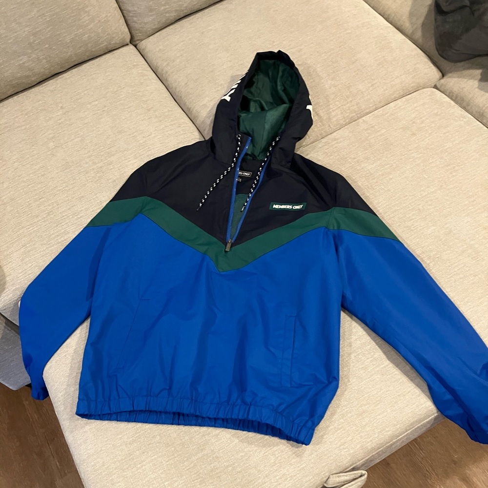 Members Only Colorblock Windbreaker